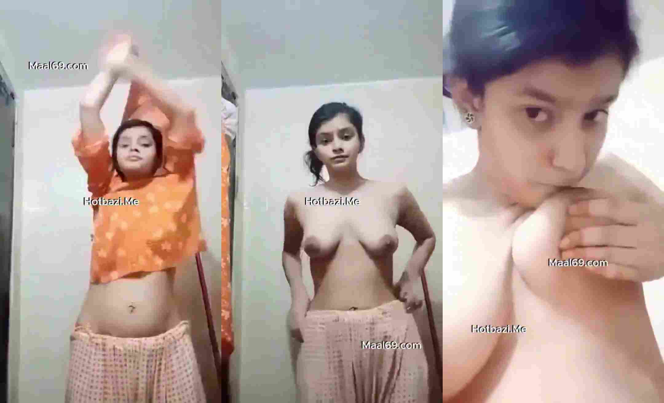 Cute Indian Girl Making Nude Viral Video