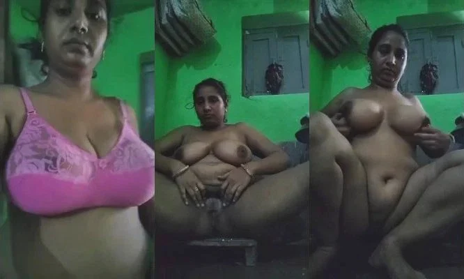 Horny Desi Bhabhi Shows Nude Body viral Video