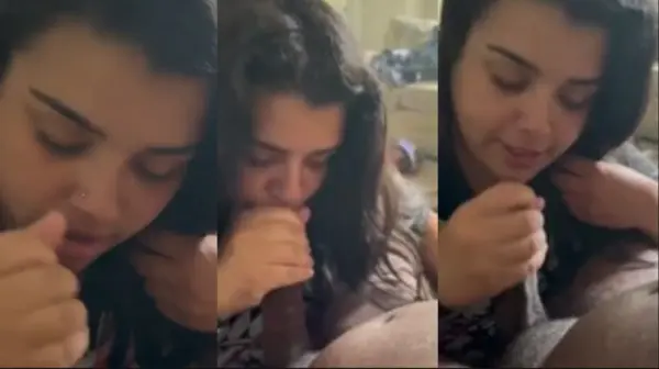 Horny Beautiful Girl Sucking Dick HD Video