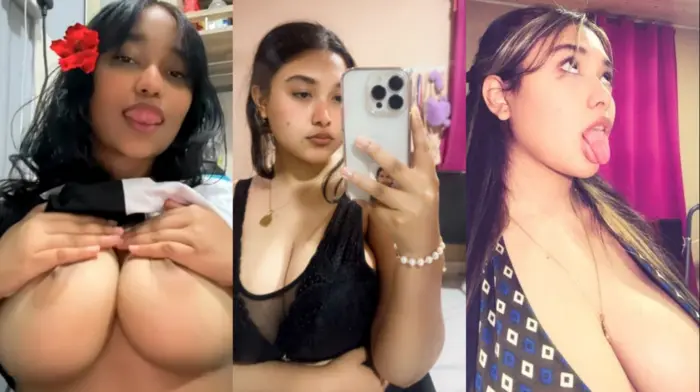 Indian Sexy Baddie Playing Big Boobs Viral Video