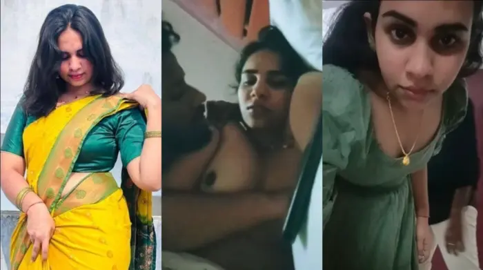 Cute Tamil Girl Romance Kissing Naked in Bed Viral Video